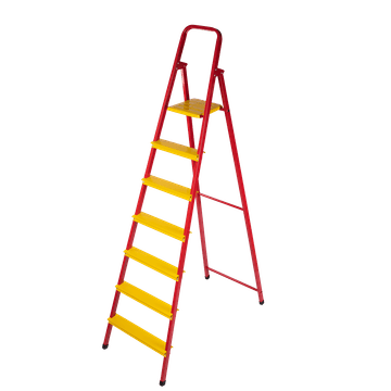 Multi-color 7 step ladder