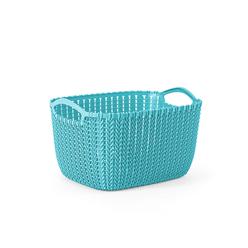 Small beige cafe palm bread basket