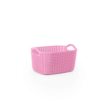 Large white palm bread basket