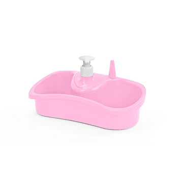 Rose sponge pump soap dispenser