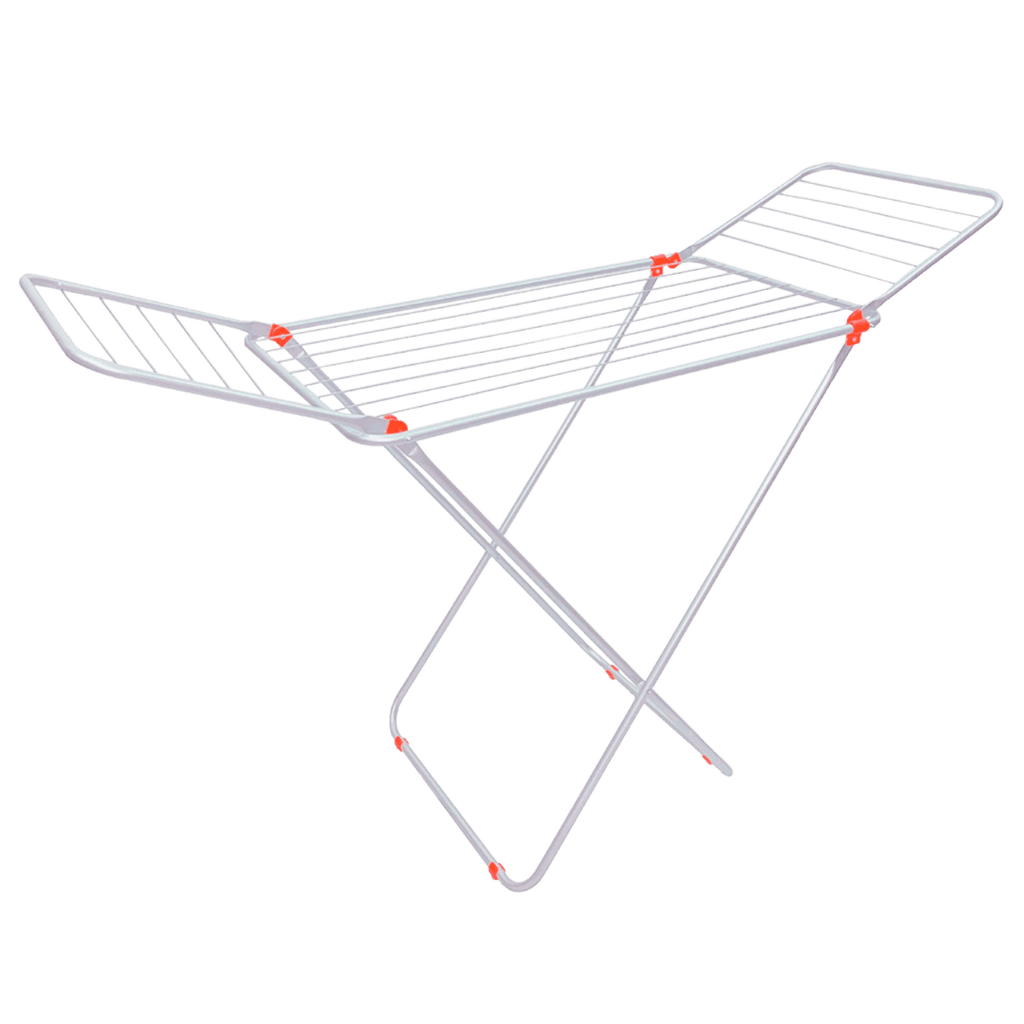 Economy drying rack in silver finish